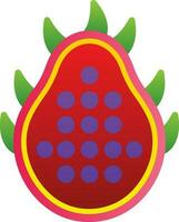 Drachen Obst Vektor Symbol Design