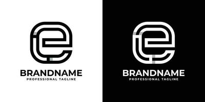 Brief el oder le Monogramm Logo, geeignet zum irgendein Geschäft mit el oder le Initialen vektor