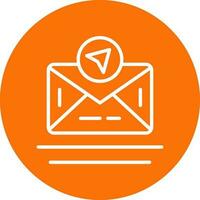 senden Mail Vektor Symbol Design