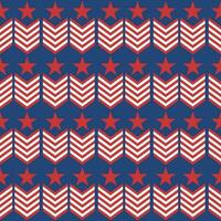 sömlös mönster med USA flagga vektor