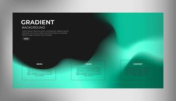 modern modisch Gradient Hintergrund, bunt abstrakt Flüssigkeit 3d Formen. Sanft Gradient Hintergrund mit Platz zum Text. futuristisch Design zum Banner, Poster, Abdeckung, Flyer, Präsentation, Landung Seite vektor