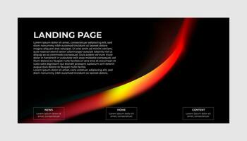 modern Hintergrund Design mit Gradient und Korn Textur. minimalistisch Gradient Hintergrund mit geometrisch Formen zum Webseite Design, Landung Buchseite, Hintergrund, Banner, Poster, Flyer, und Präsentation vektor