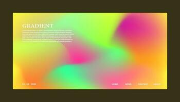 abstrakt Farbe Gradient, modern verschwommen Hintergrund und Textur, Vorlage mit ein elegant Design Konzept, minimal Stil Komposition, modisch Gradient zum Ihre Grafik Design vektor