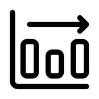 Lager Trend Symbol zum Ihre Webseite, Handy, Mobiltelefon, Präsentation, und Logo Design. vektor