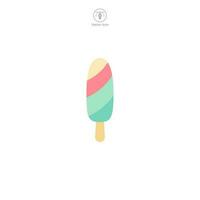 Eis Pop Symbol Symbol Vektor Illustration isoliert auf Weiß Hintergrund