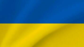 ukrainische nationalflagge vektor