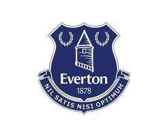Everton Verein Logo Symbol Premier Liga Fußball abstrakt Design Vektor Illustration