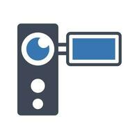 Video Kamera Recorder Symbol vektor