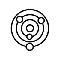 Planet Symbol Zeichen Symbol Vektor