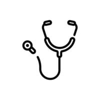 Stethoskop Symbol Zeichen Symbol Vektor