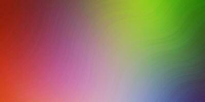 Licht mehrfarbiges Vektormuster mit schiefen Linien. vektor
