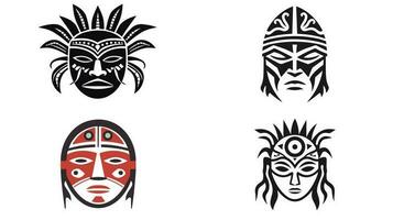 ehrfurchtgebietend afrikanisch Krieg Maske Enthüllung das mächtig Traditionen und Symbolismus hinter diese uralt Artefakt vektor
