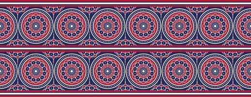 aztec etnisk mönster är traditionell. geometrisk orientalisk sömlös mönster. gräns dekoration. design för bakgrund, tapet, vektor illustration, textil, matta, tyg, Kläder, och broderi.