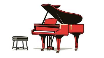 harmonisch Melodien erkunden das zauberhaft Welt von das Klavier Banner Bild vektor