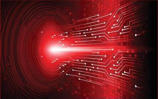 Cyber Circuit Future Technology Konzept Hintergrund vektor