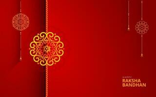 Lycklig Raksha bandhan hälsning bakgrund design illustration vektor