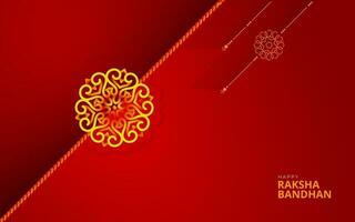 Lycklig Raksha bandhan hälsning bakgrund design illustration vektor