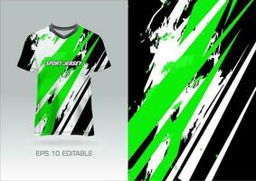 Trikot Design Sublimation T-Shirt Premium geometrisches Muster unglaubliche Vektorkollektion für Fußball Fußballrennen Radfahren Gaming Motocross Sport vektor