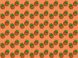 Kaktus nahtlos Muster Vektor Illustration eben Farbe