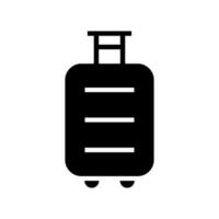 Koffer Symbol Vektor Symbol Design Illustration