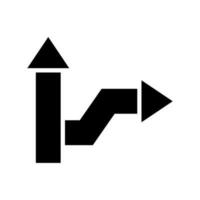 rutt ikon vektor symbol design illustration