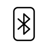 Bluetooth Symbol Vektor Symbol Design Illustration