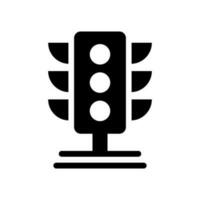 trafik kontrollera ikon vektor symbol design illustration