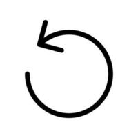 drehen Symbol Vektor Symbol Design Illustration