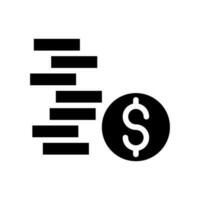 Dollar Symbol Vektor Symbol Design Illustration