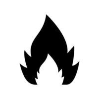 Feuer Symbol Vektor Symbol Design Illustration