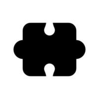 Puzzle Symbol Vektor Symbol Design Illustration