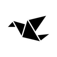 Origami Symbol Vektor Symbol Design Illustration
