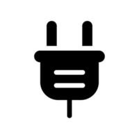 Stecker Symbol Vektor Symbol Design Illustration