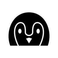 Pinguin Symbol Vektor Symbol Design Illustration