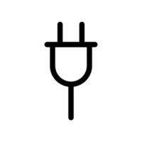 Stecker Symbol Vektor Symbol Design Illustration