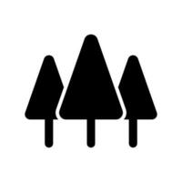 skog ikon vektor symbol design illustration