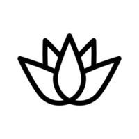 Lotus Symbol Vektor Symbol Design Illustration