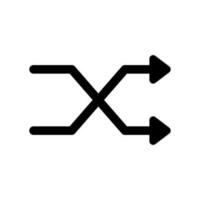 Mischen Symbol Vektor Symbol Design Illustration