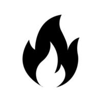 Feuer Symbol Vektor Symbol Design Illustration