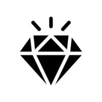 diamant ikon vektor symbol design illustration