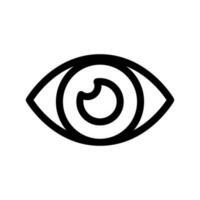 Auge Symbol Vektor Symbol Design Illustration