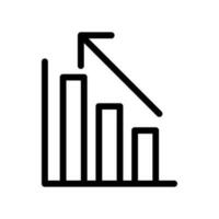 statistisk ikon vektor symbol design illustration