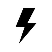 elektricitet ikon vektor symbol design illustration