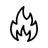 Feuer Symbol Vektor Symbol Design Illustration