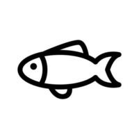 Fisch Symbol Vektor Symbol Design Illustration