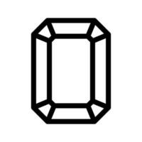 Juwel Symbol Vektor Symbol Design Illustration