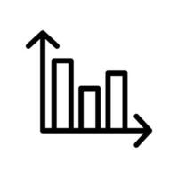 statistisk ikon vektor symbol design illustration