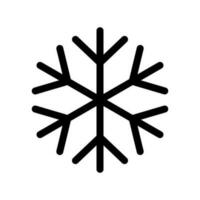 snö ikon vektor symbol design illustration