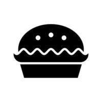 burger ikon vektor symbol design illustration