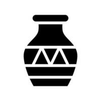 Vase Symbol Vektor Symbol Design Illustration